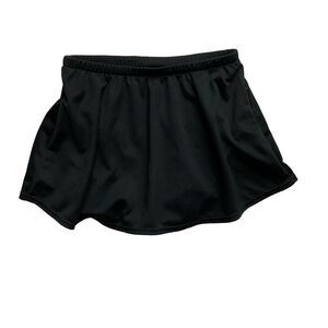 Suddenly Slim By Catalina Swim Skirt Black Built in‎ Brief Size L/G Swimwear